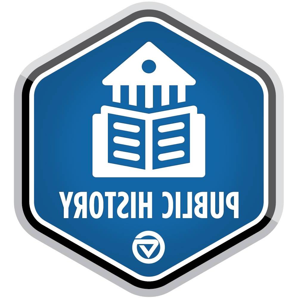 GVSU的公共历史本科生徽章.